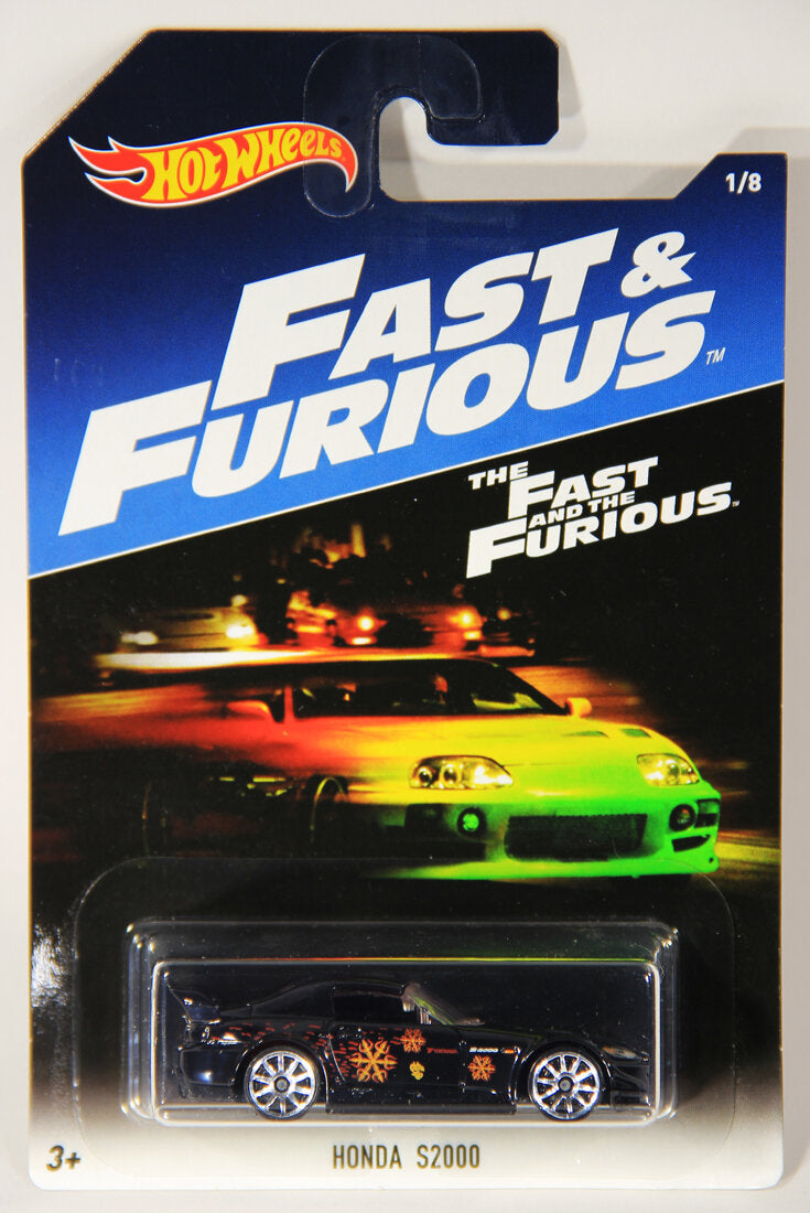 Hot Wheels 2016 Die-Cast Honda S2000 Fast & Furious #1/8 L002269