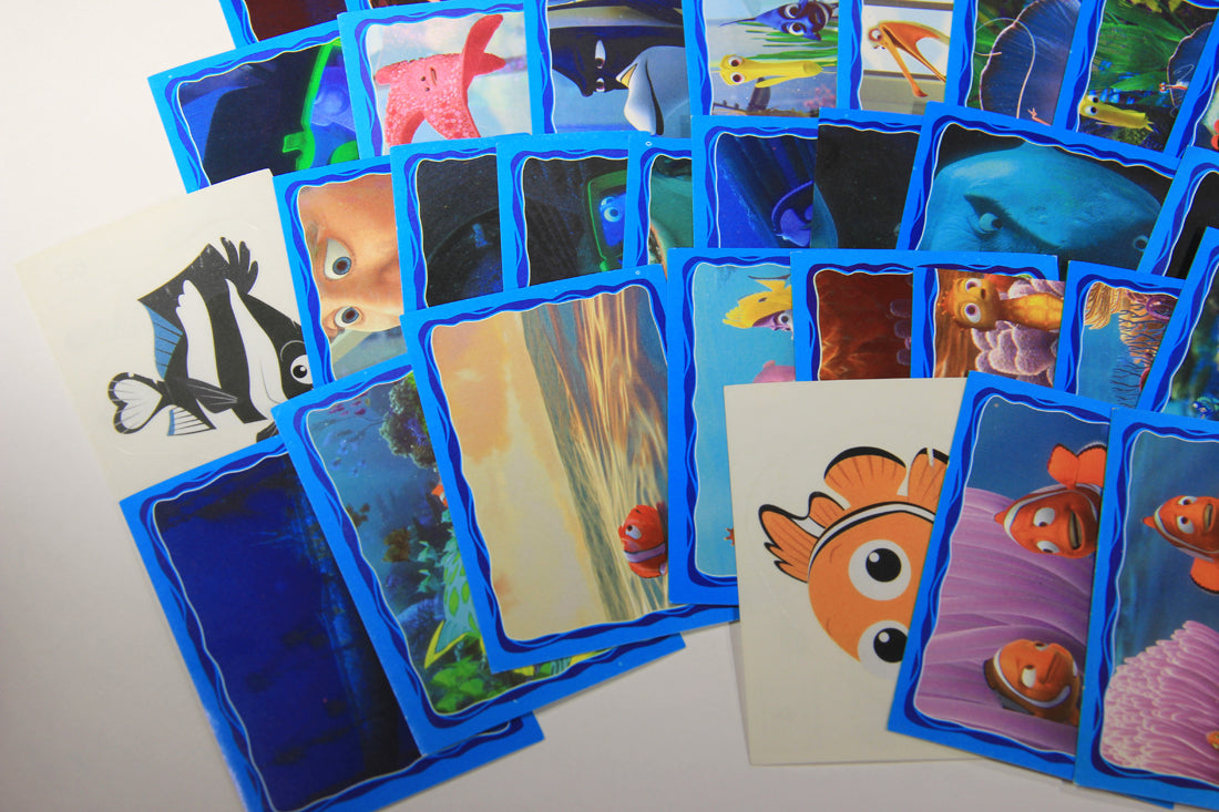 Finding Nemo Stickers 70 x Different For 2003 Panini Album Disney Pixar L002515