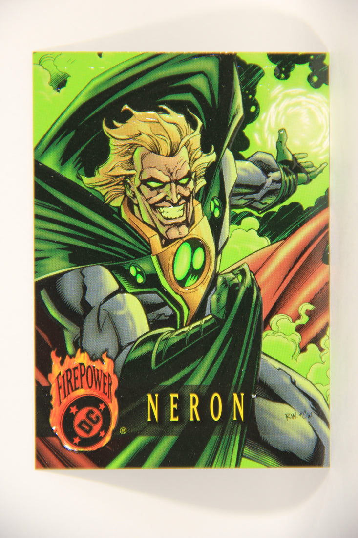 DC Outburst Firepower 1996 Trading Card #45 Neron Embossed Card L002676