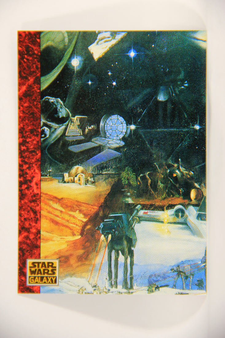 Star Wars Galaxy 1993 Topps Card #69 A Pastiche Artwork ENG L002958