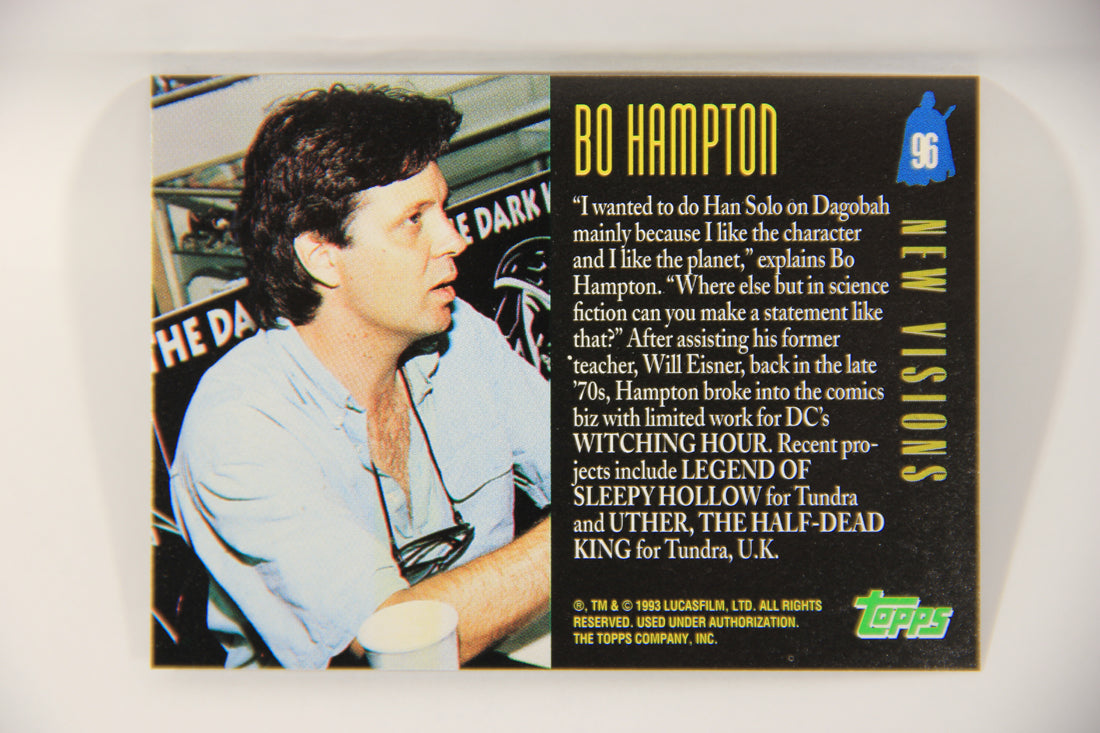 Star Wars Galaxy 1993 Topps Card #96 Han Solo On Dagobah Artwork ENG L002984