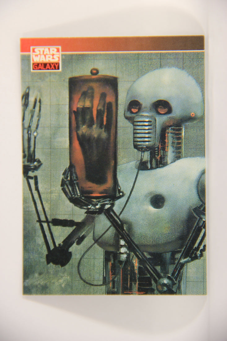 Star Wars Galaxy 1993 Topps Card #113 Medical Droid 2-1B Artwork ENG L003001