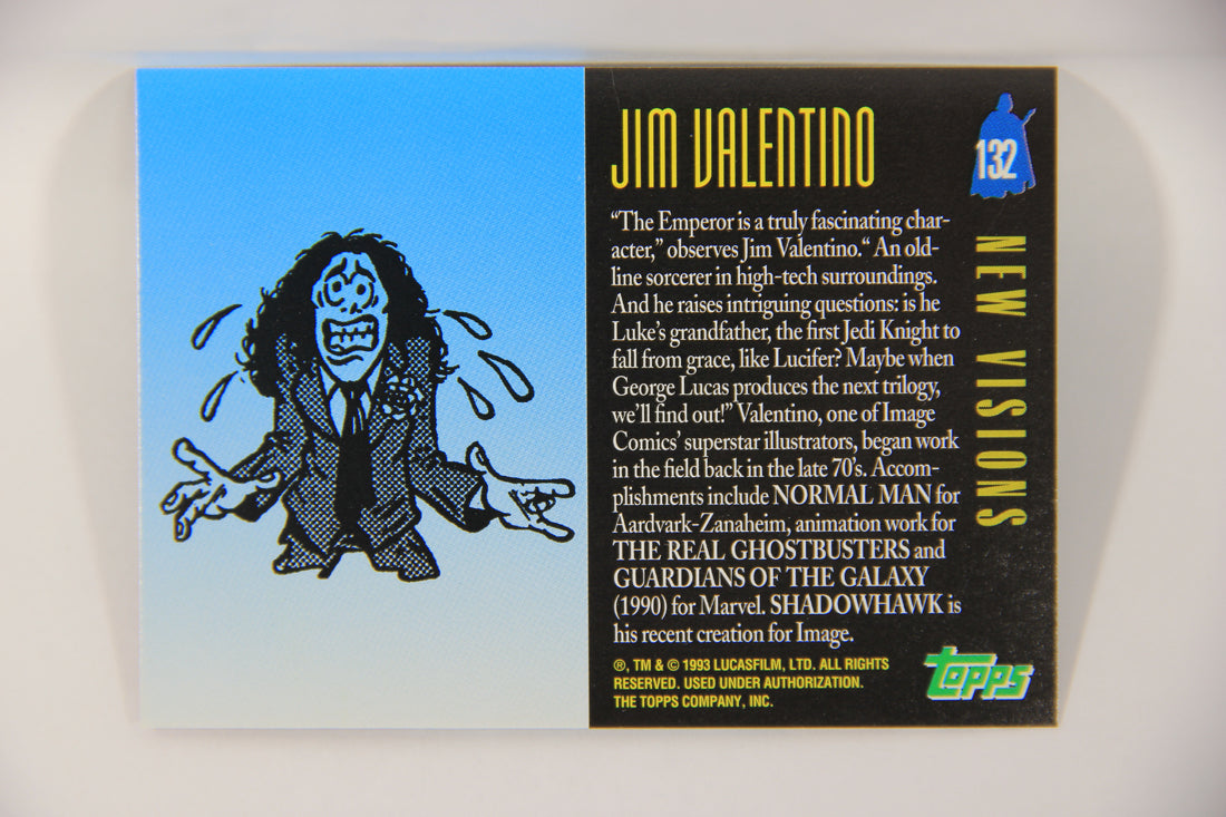 Star Wars Galaxy 1993 Topps Card #132 The Emperor Artwork ENG L003020