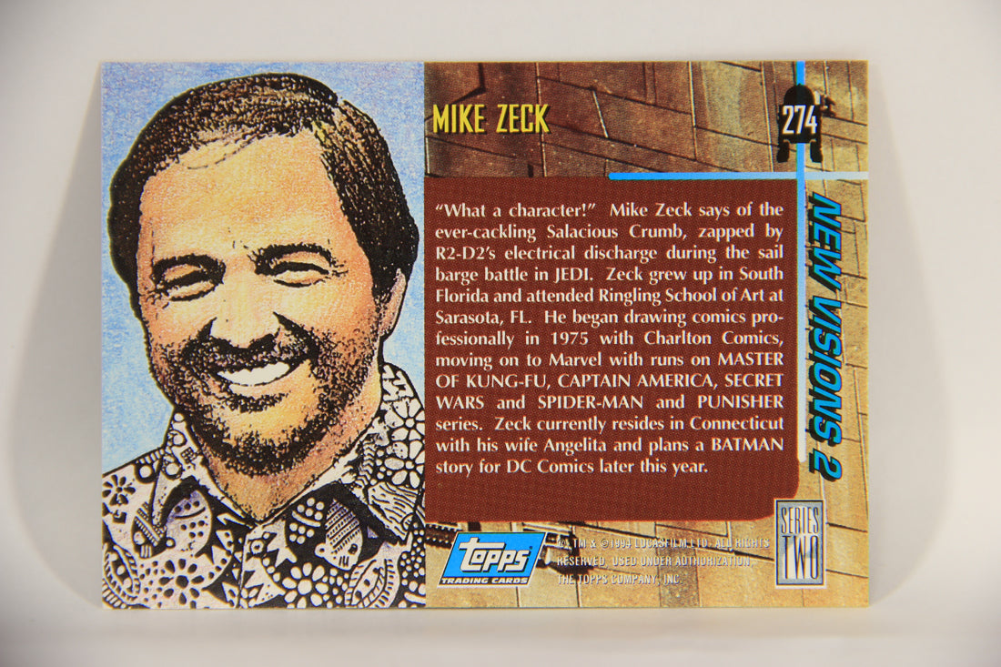 Star Wars Galaxy 1994 Topps Card #274 Salacious Crumb Artwork ENG L003036