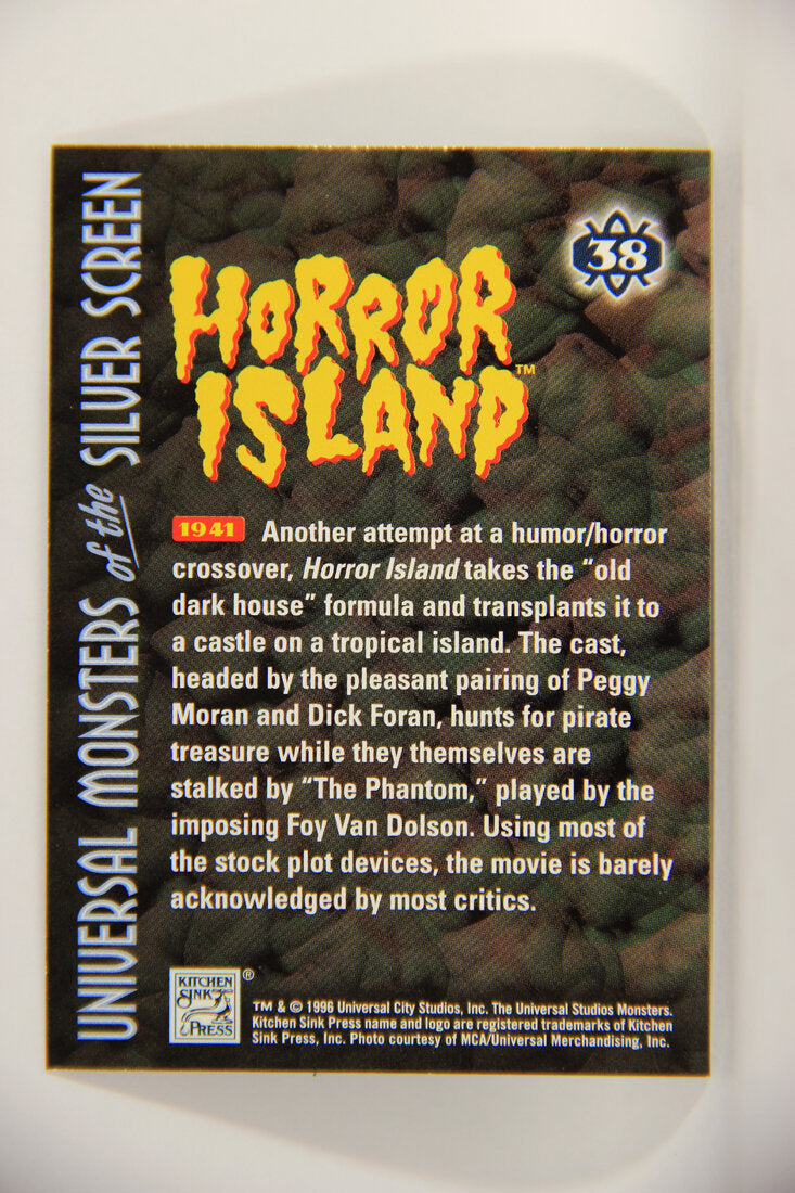 Universal Monsters Of The Silver Screen 1996 Trading Card #38 Horror Island 1941 L003071