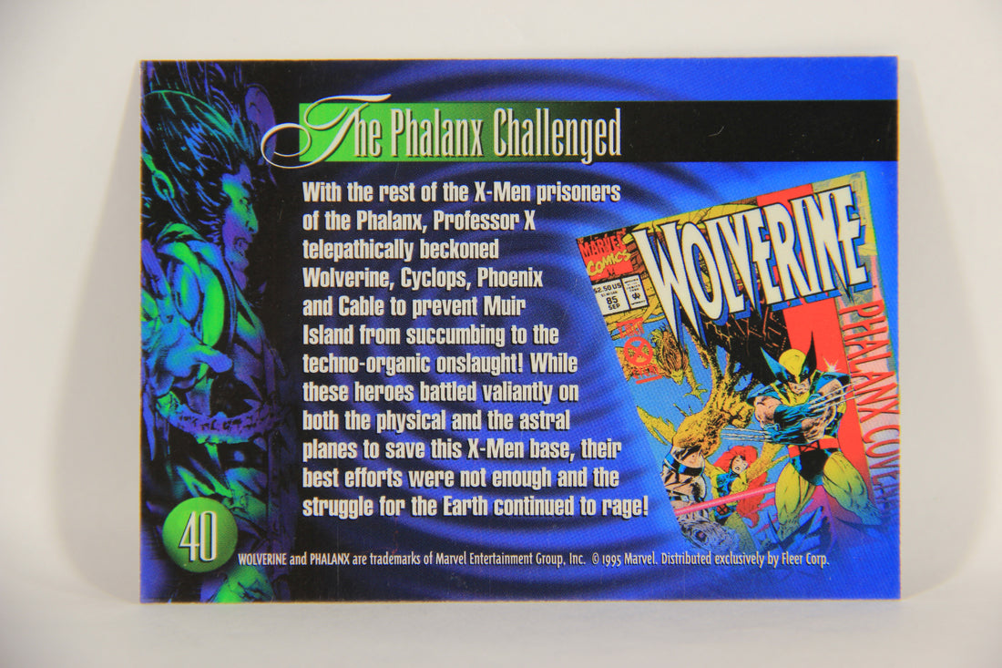 Marvel Annual 1995 Trading Card #40 Final Sanction ENG Fleer L003443