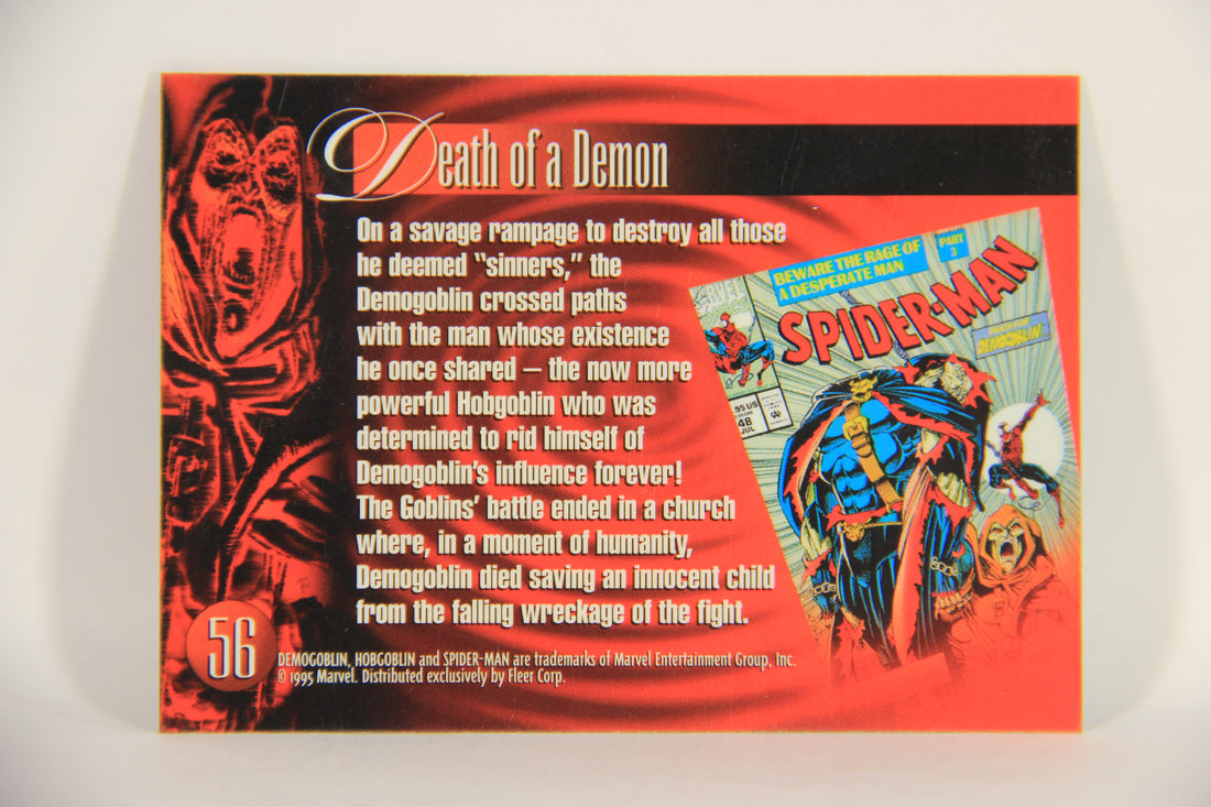 Marvel Annual 1995 Trading Card #56 Demogoblin ENG Fleer L003459