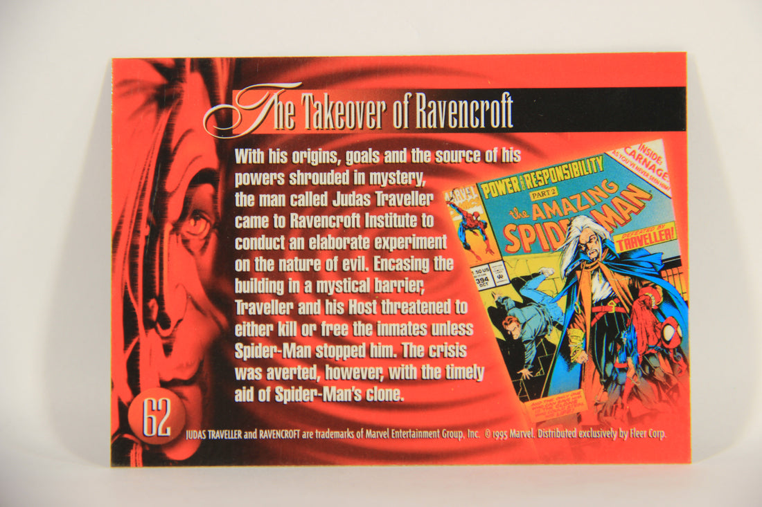 Marvel Annual 1995 Trading Card #62 Judas Traveller ENG Fleer L003465
