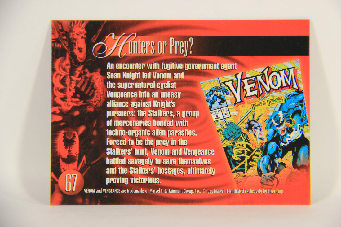 Marvel Annual 1995 Trading Card #67 Nights Of Vengeance ENG Fleer L003470