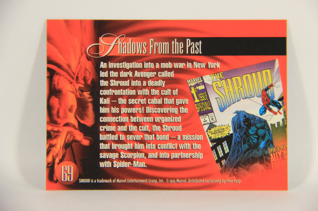 Marvel Annual 1995 Trading Card #69 Shroud ENG Fleer L003472