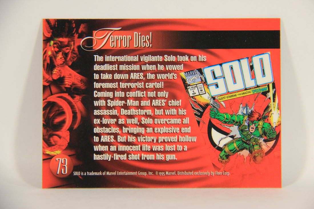 Marvel Annual 1995 Trading Card #73 Solo ENG Fleer L003476