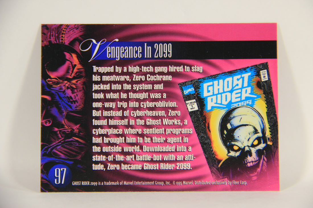 Marvel Annual 1995 Trading Card #97 Ghost Rider 2099 ENG Fleer L003500