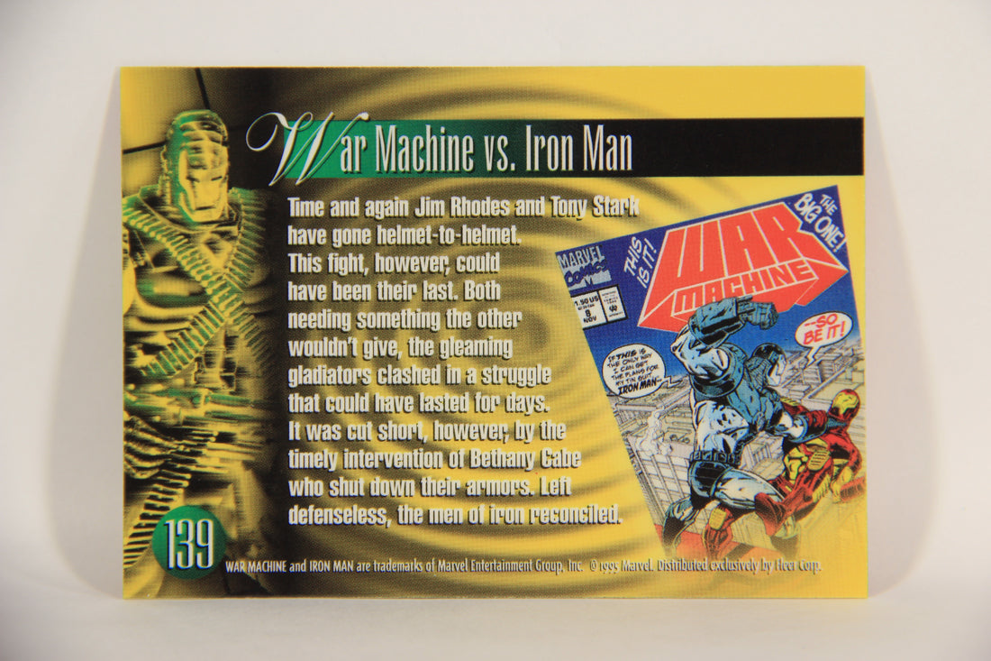 Marvel Annual 1995 Trading Card #139 War Machine ENG Fleer L003542