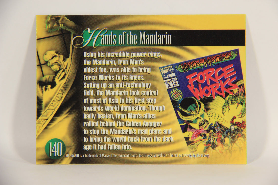 Marvel Annual 1995 Trading Card #140 Mandarin ENG Fleer L003543