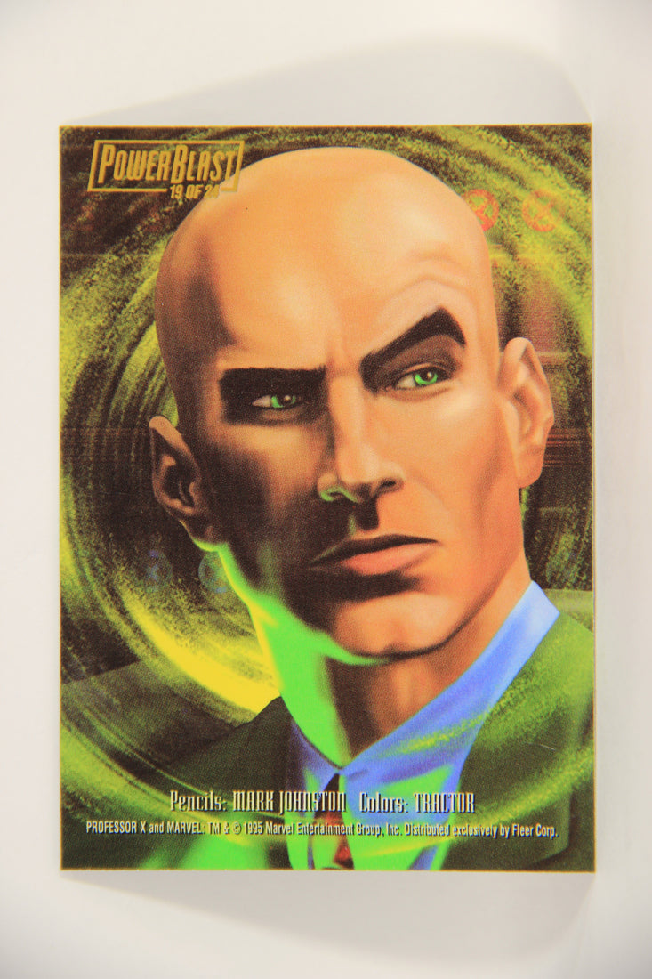 Marvel Annual 1995 Trading Card #19 Of 24 Professor X ENG L003572