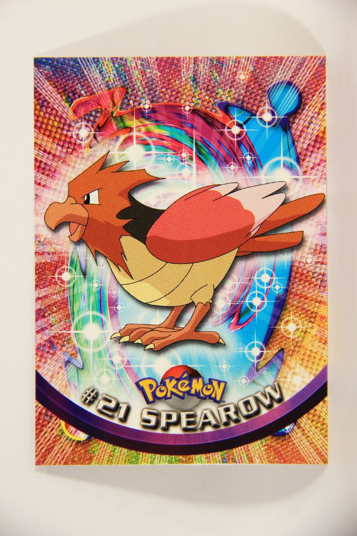 Pokmon Card Spearow #21 TV Animation Blue Logo 1st Print ENG L003843 AGS Collectibles Pokmon Card Spearow #21 TV Animation Blue Logo 1st Print ENG L003843 AGS Collectibles