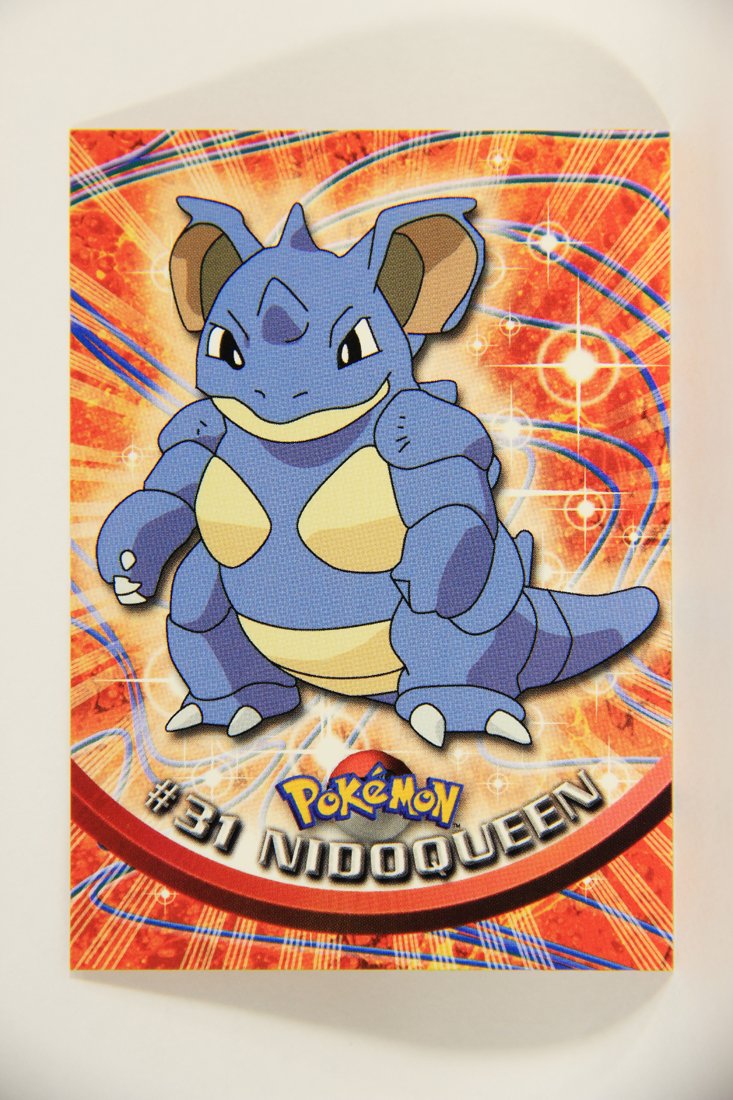 tv animation edition pokemon cards Pokémon Card Nidoqueen #31 TV Animation Blue Logo 1st Print ENG L00385 – AGS Collectibles