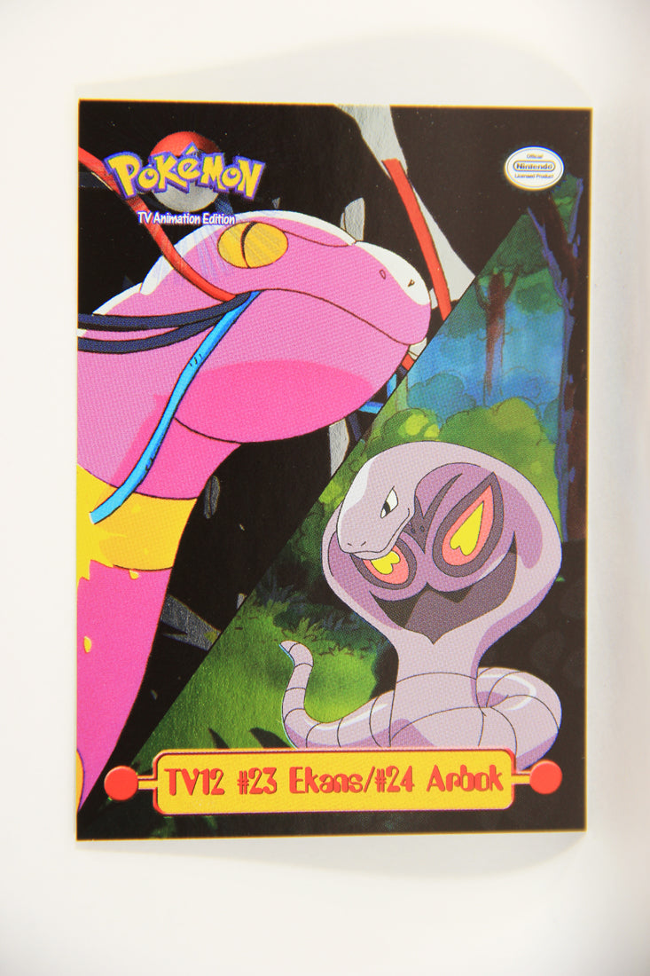 Pokmon Card TV Animation #TV12 Ekans And Arbok Puzzle Foil Chase L003 AGS Collectibles Pokmon Card TV Animation #TV12 Ekans And Arbok Puzzle Foil Chase L003 AGS Collectibles