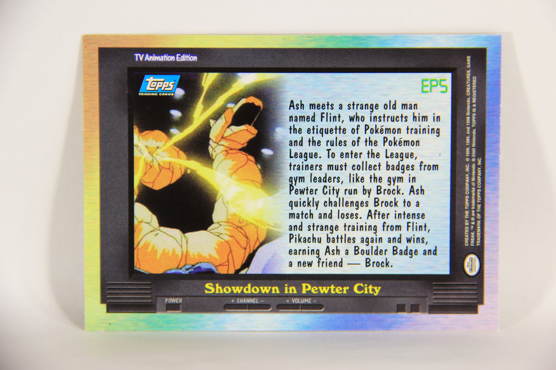 Pokémon Card TV Animation #EP5 Showdown In Pewter City Foil Chase L004007