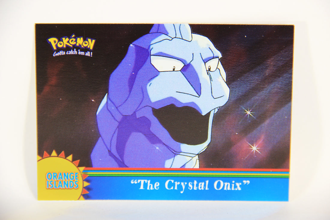 Pokemon Card TV Animation #OR4 The Crystal Onix Foil Chase Blue