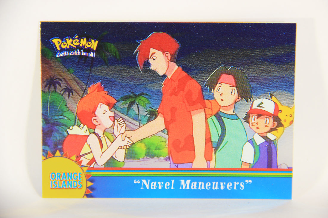 Pokmon Card TV Animation #OR10 Navel Maneuvers Foil Chase Blue Logo E AGS Collectibles Pokmon Card TV Animation #OR10 Navel Maneuvers Foil Chase Blue Logo E AGS Collectibles