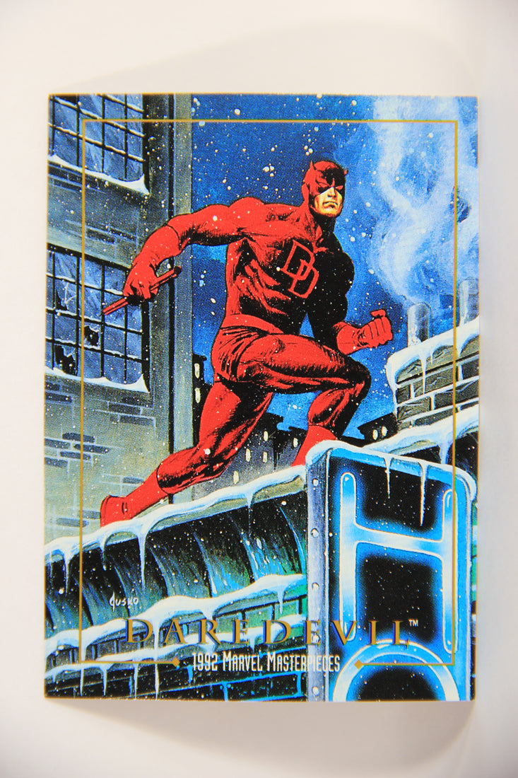 Marvel Masterpieces 1992 Trading Card #12 Daredevil ENG SkyBox L005108