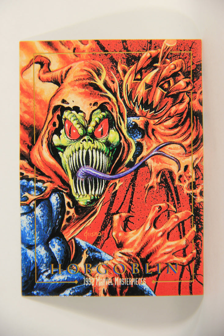 Marvel Masterpieces 1992 Trading Card #33 Hobgoblin ENG SkyBox L005128