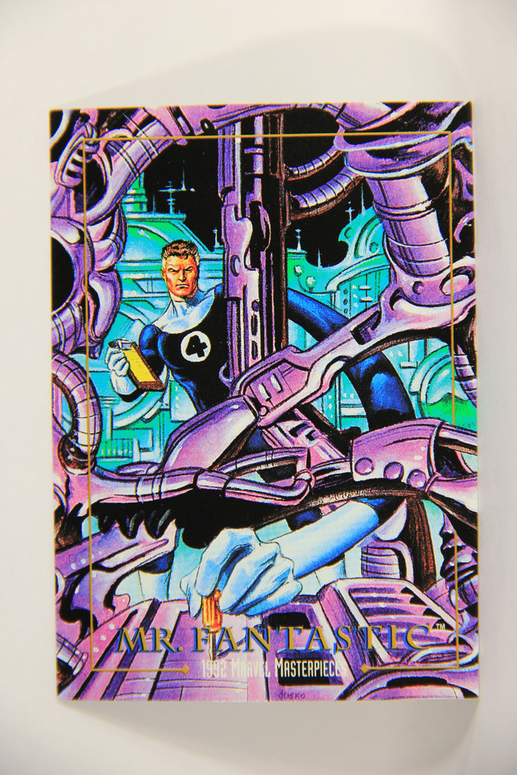 Marvel Masterpieces 1992 Trading Card #59 Mr. Fantastic ENG SkyBox L005154