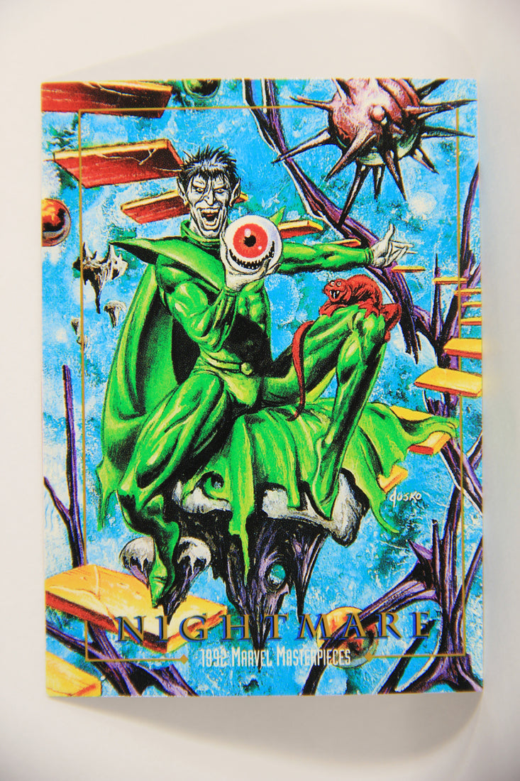 Marvel Masterpieces 1992 Trading Card #61 Nightmare ENG L005156