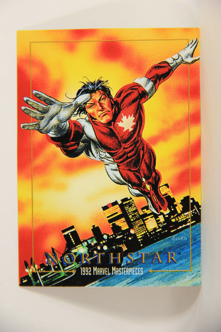 Marvel Masterpieces 1992 Trading Card #69 Northstar ENG SkyBox L005164