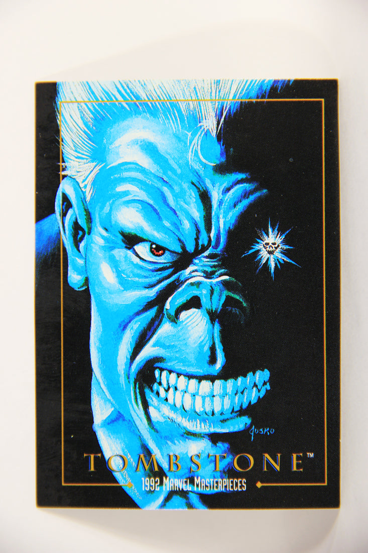 Marvel Masterpieces 1992 Trading Card #99 Tombstone ENG SkyBox L005194