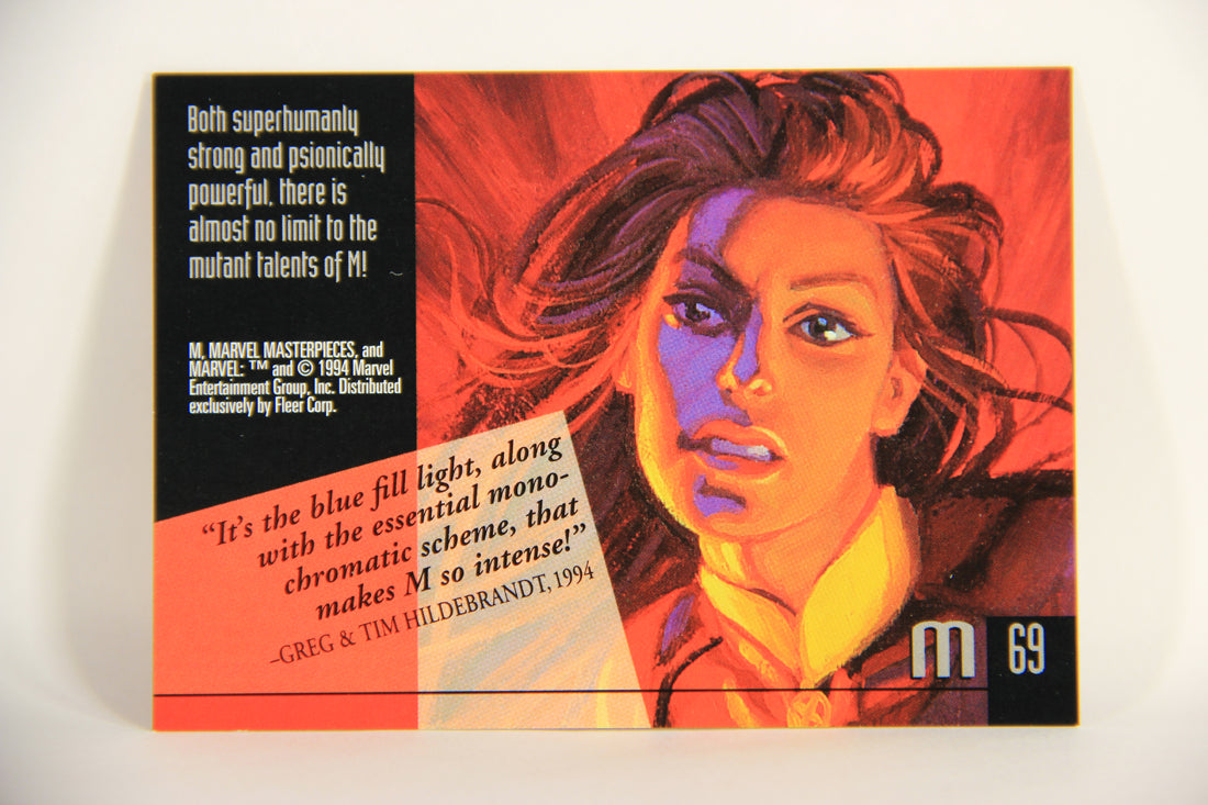 Marvel Masterpieces 1994 Trading Card #69 M ENG Fleer L005269