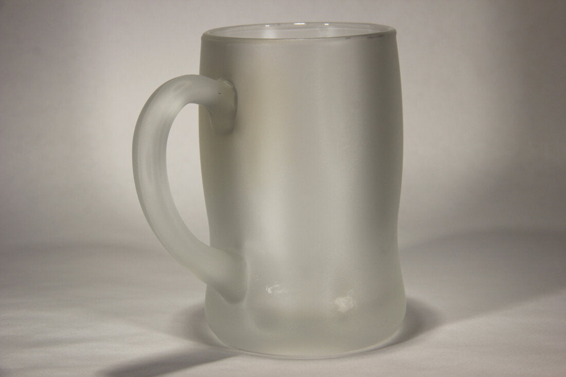 Barbâr Beer Frosted Mug Belgium Barbarian Logo L005675