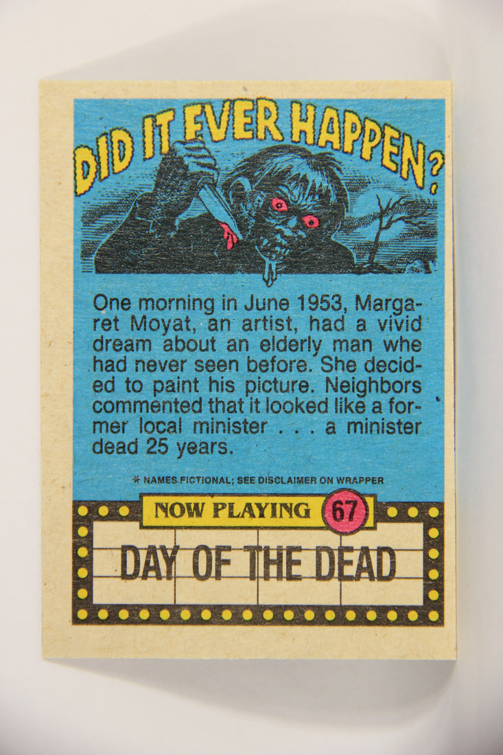 Fright Flicks 1988 Trading Card #67 Okay Dudes Let's Take It From The Top L005985