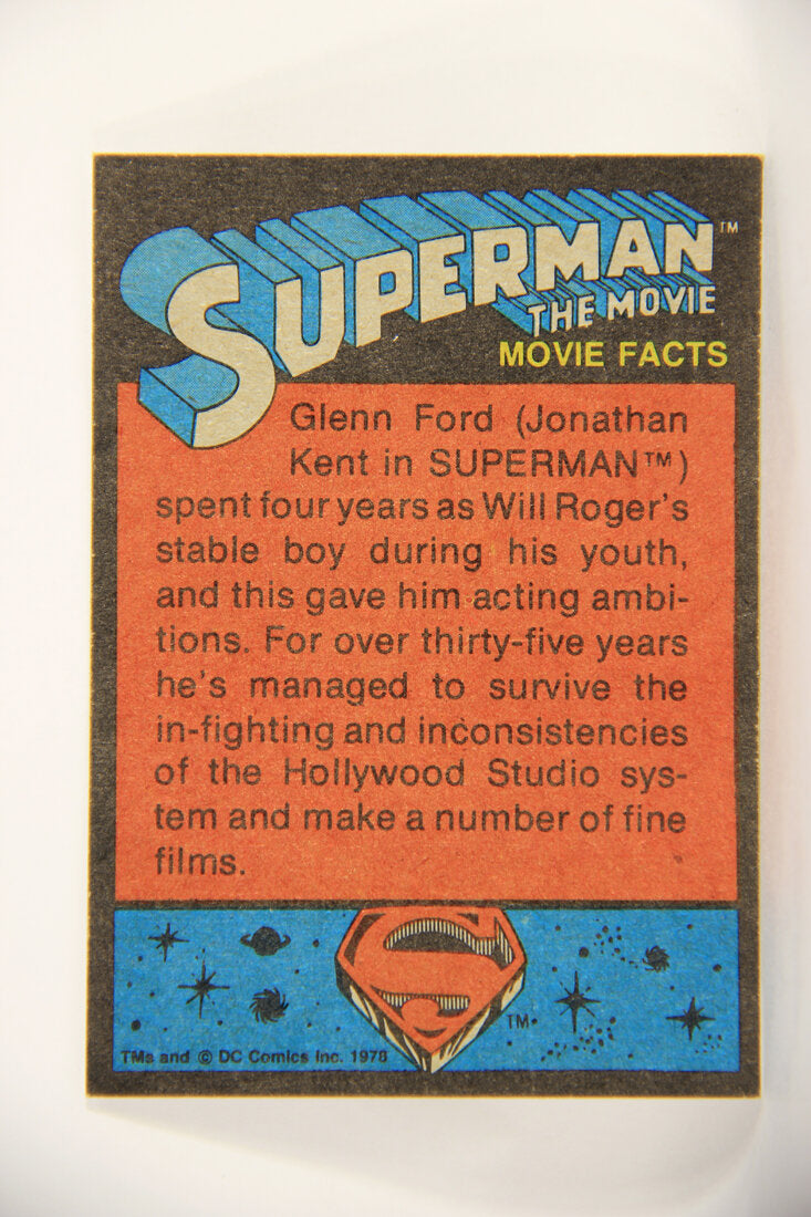 Superman The Movie 1978 Trading Card #45 Facing Incredible Odds L006064