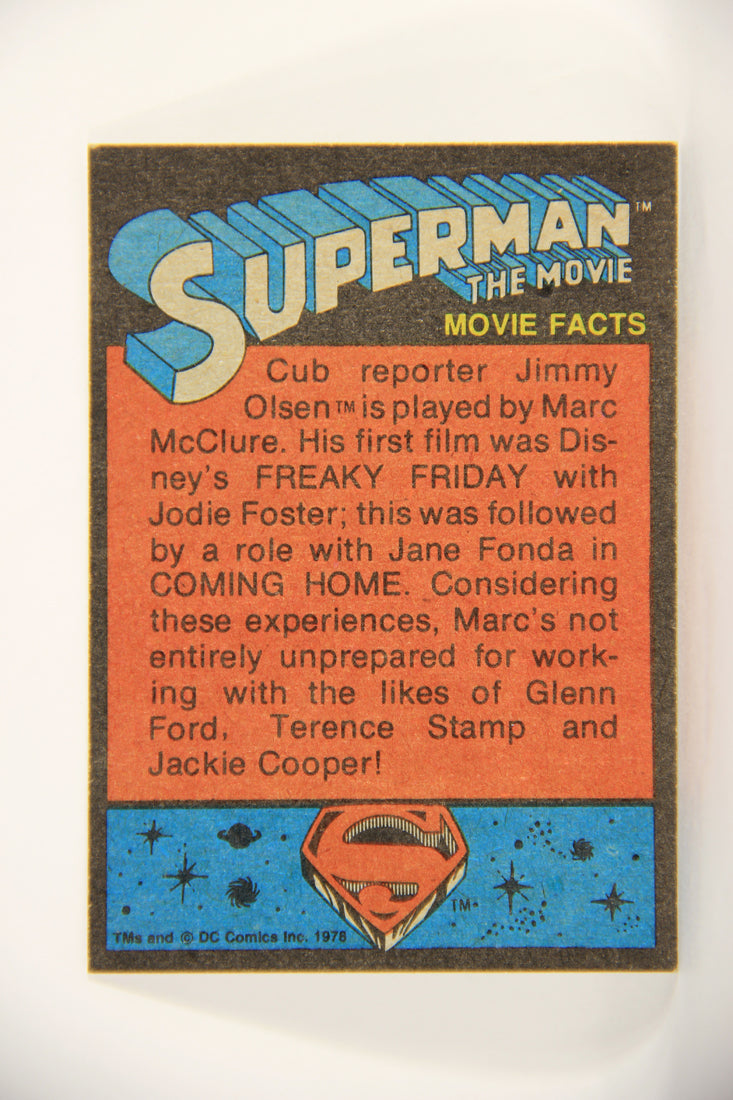 Superman The Movie 1978 Trading Card #66 Landing Of The Spaceship L006085