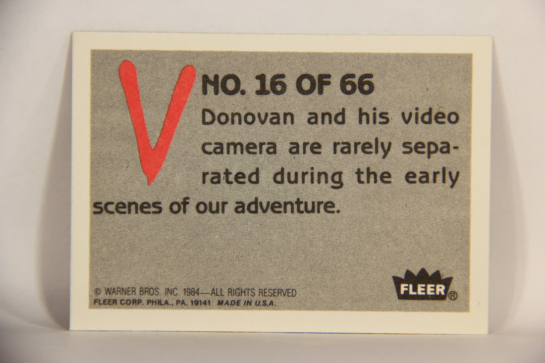 V Series 1984 TV Trading Card #16 Mike Donavan The Cameraman L006167