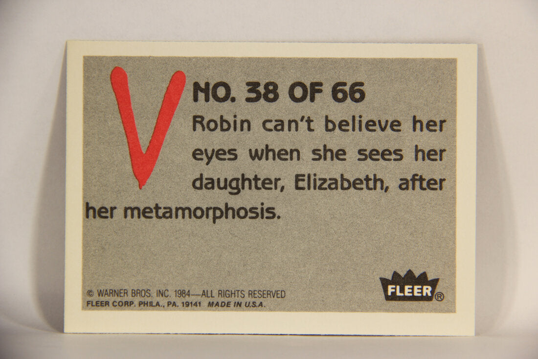 V Series 1984 TV Trading Card #38 Mother And Daughter Reunited L006179