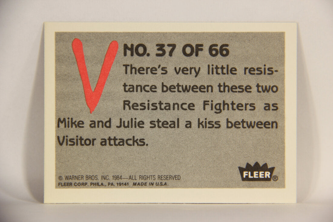 V Series 1984 TV Trading Card #37 A Quiet Moment L006188