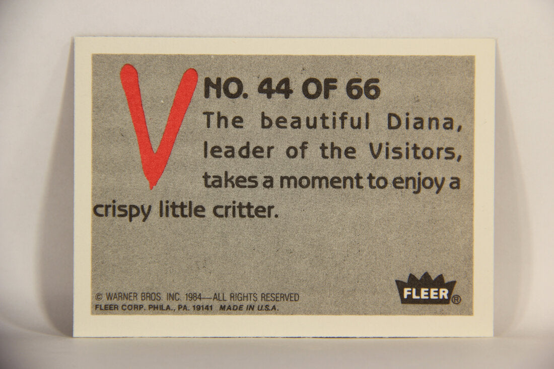 V Series 1984 TV Trading Card #44 Time To Chow Down L006195