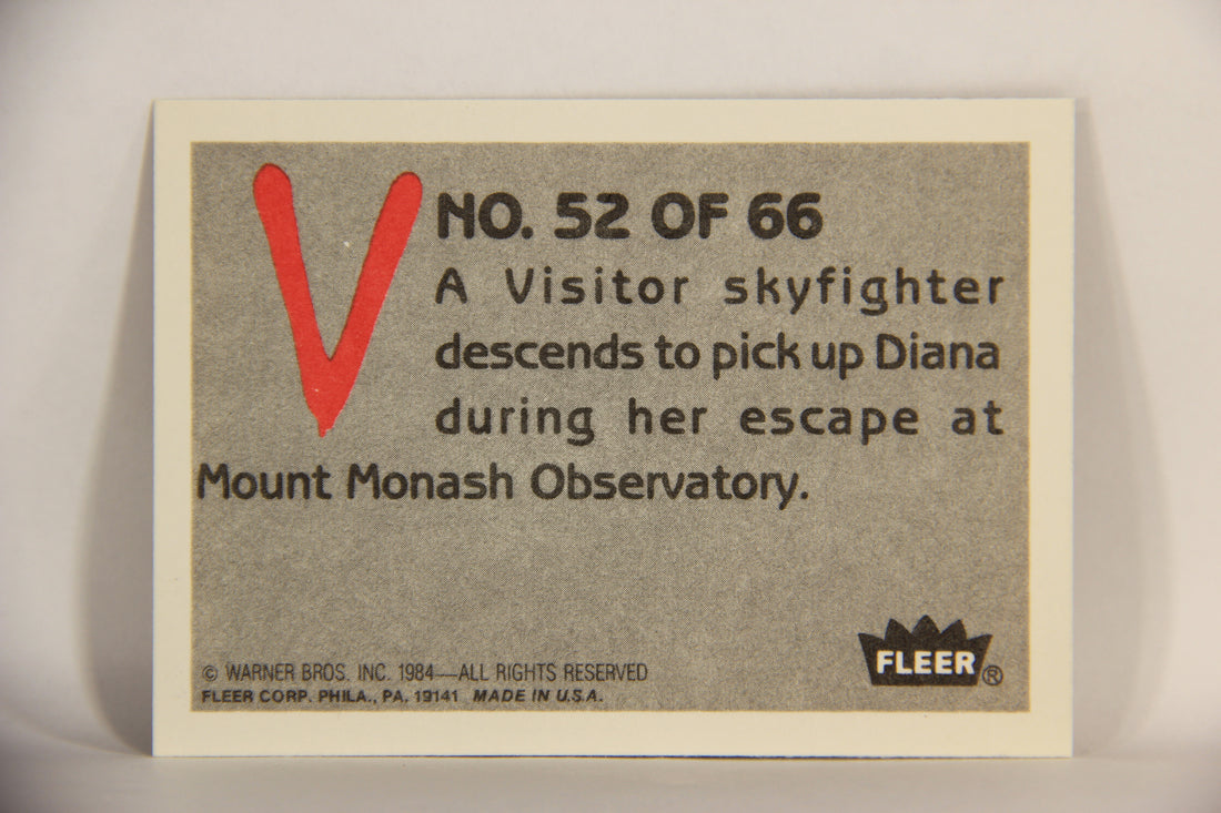 V Series 1984 TV Trading Card #52 In For A Landing L006203