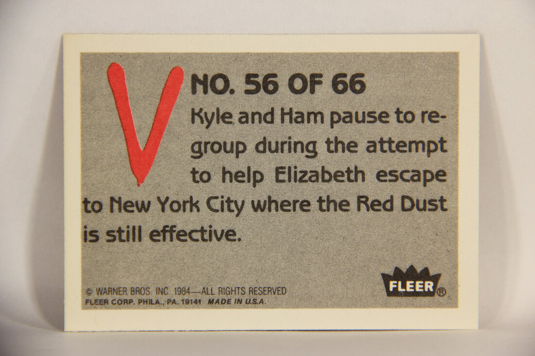 V Series 1984 TV Trading Card #56 Kyle And Ham L006207