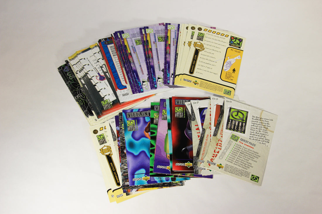 Jonny Quest Series One 1996 Trading Cards Complete Base Set #1-60 ENG L006337