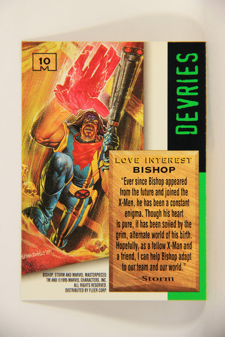 Marvel Masterpieces 1995 Trading Card #10 Bishop ENG Fleer L006949