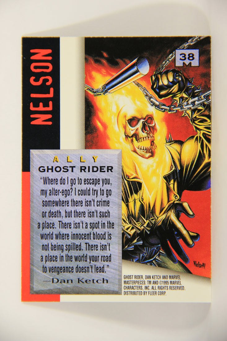 Marvel Masterpieces 1995 Trading Card #38 Ghost Rider ENG Fleer L006977