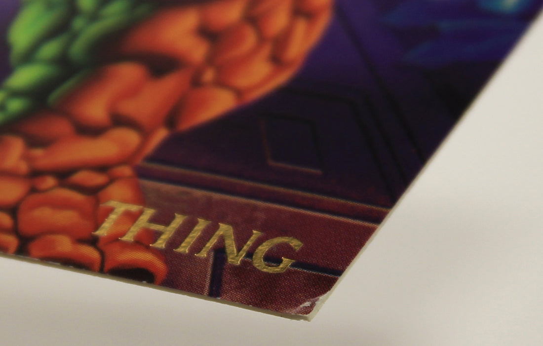 Marvel Masterpieces 1995 Trading Card #102 Thing ENG Fleer L007041