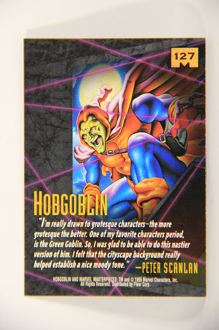 Marvel Masterpieces 1995 Trading Card #127 Hobgoblin ENG Fleer L007066