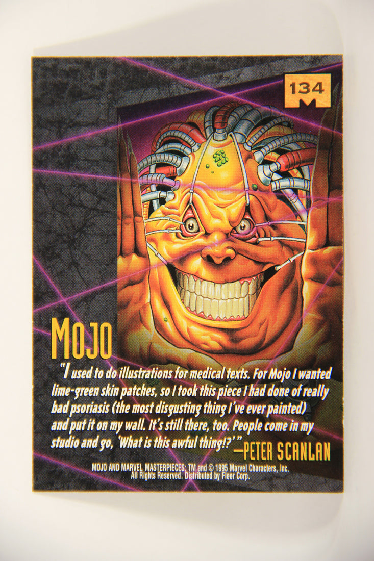 Marvel Masterpieces 1995 Trading Card #134 Mojo ENG Fleer L007073