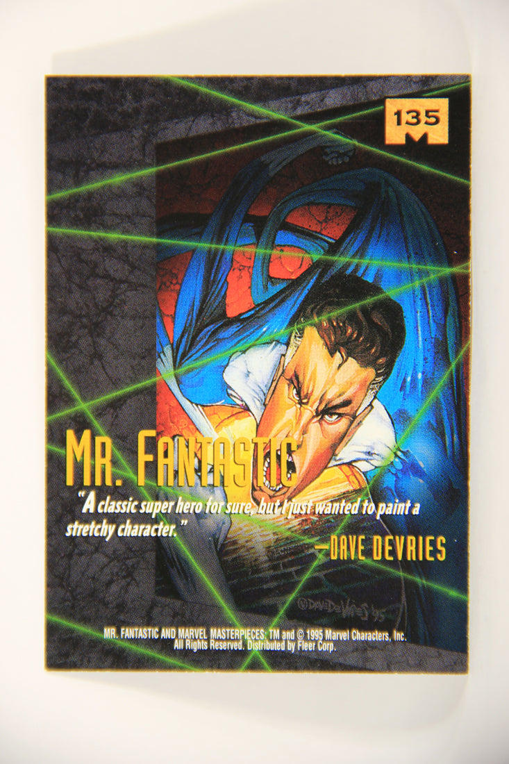 Marvel Masterpieces 1995 Trading Card #135 Mr. Fantastic ENG Fleer L007074