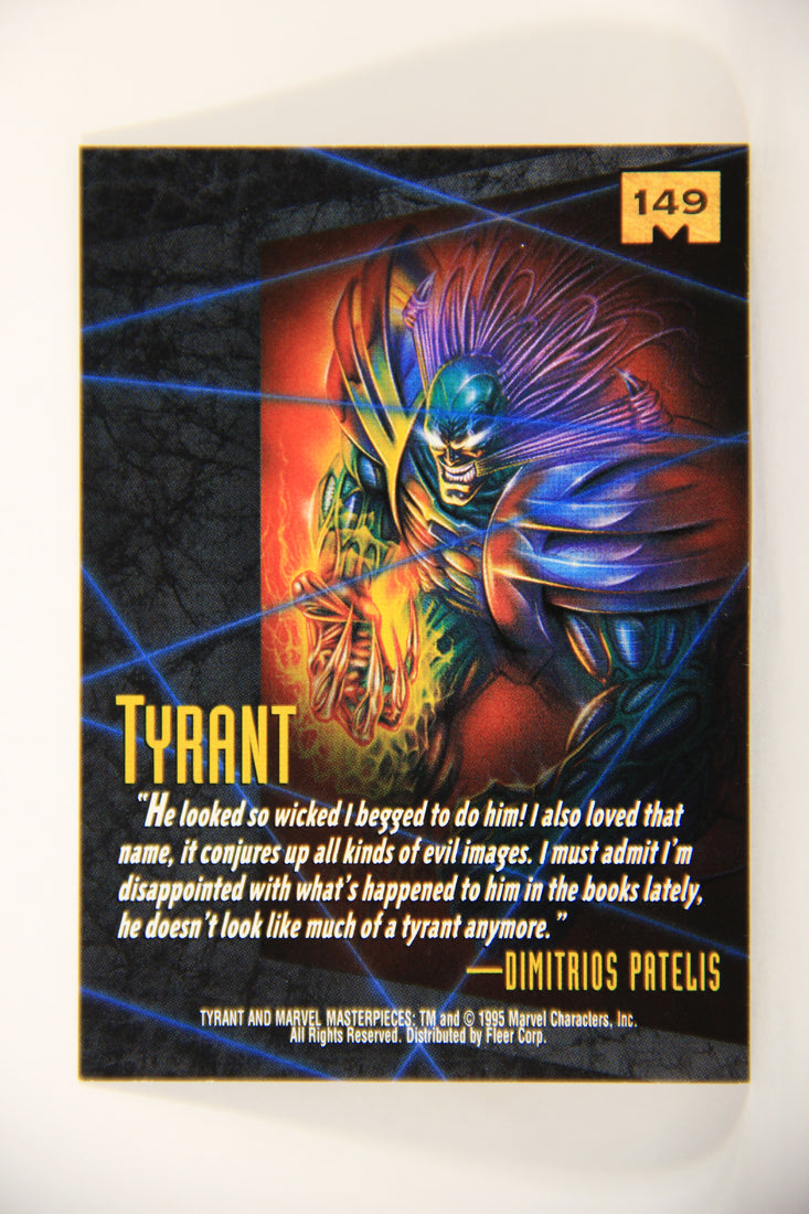 Marvel Masterpieces 1995 Trading Card #149 Tyrant ENG Fleer L007088